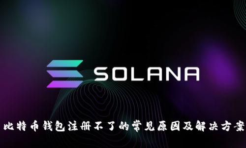 比特币钱包注册不了的常见原因及解决方案